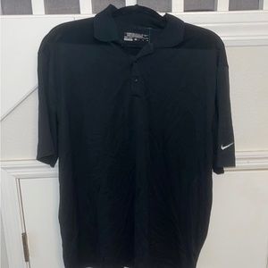 Nike Dri Fit Men’s Polo Golf Shirt Your Performance BLACK  Short Sleeve XL